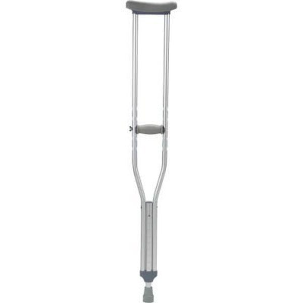 Dynarex Dynarex Aluminum Crutches For Youth, Single Pack 10101